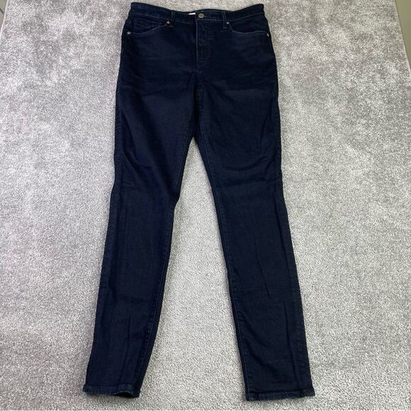 Revtown Denim - Revtown Jeans Women's 31X31.5 Blue Skinny High Rise Dark Denim Stretch